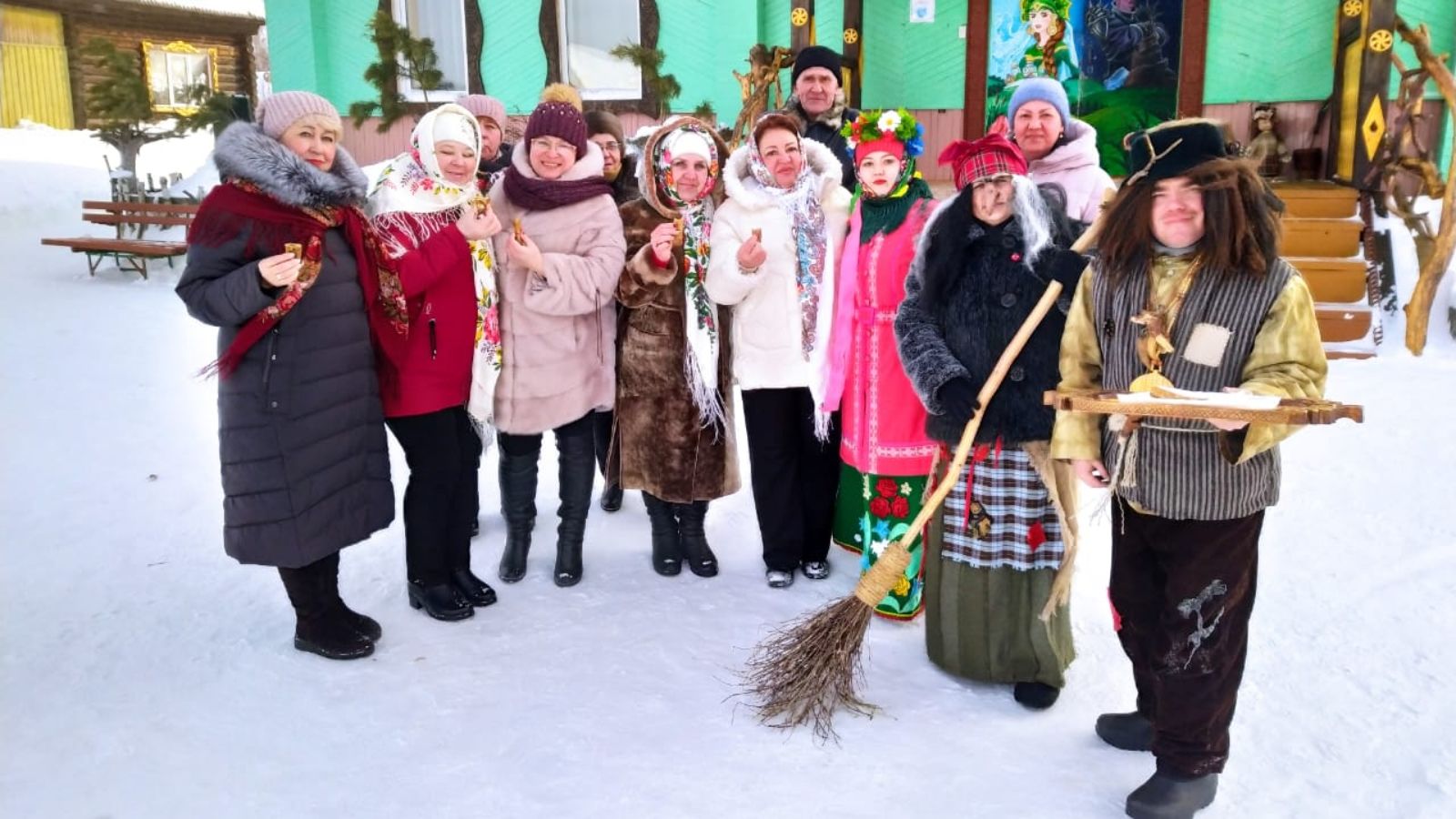 Менделеевцы побывали на Масленице в Грахово