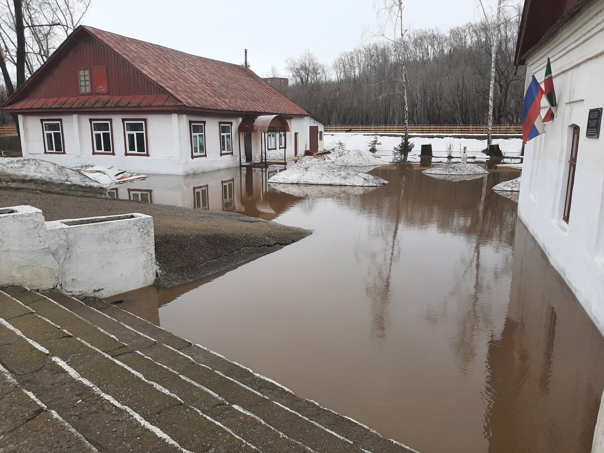 Обстановка по весеннему половодью на контроле руководства района