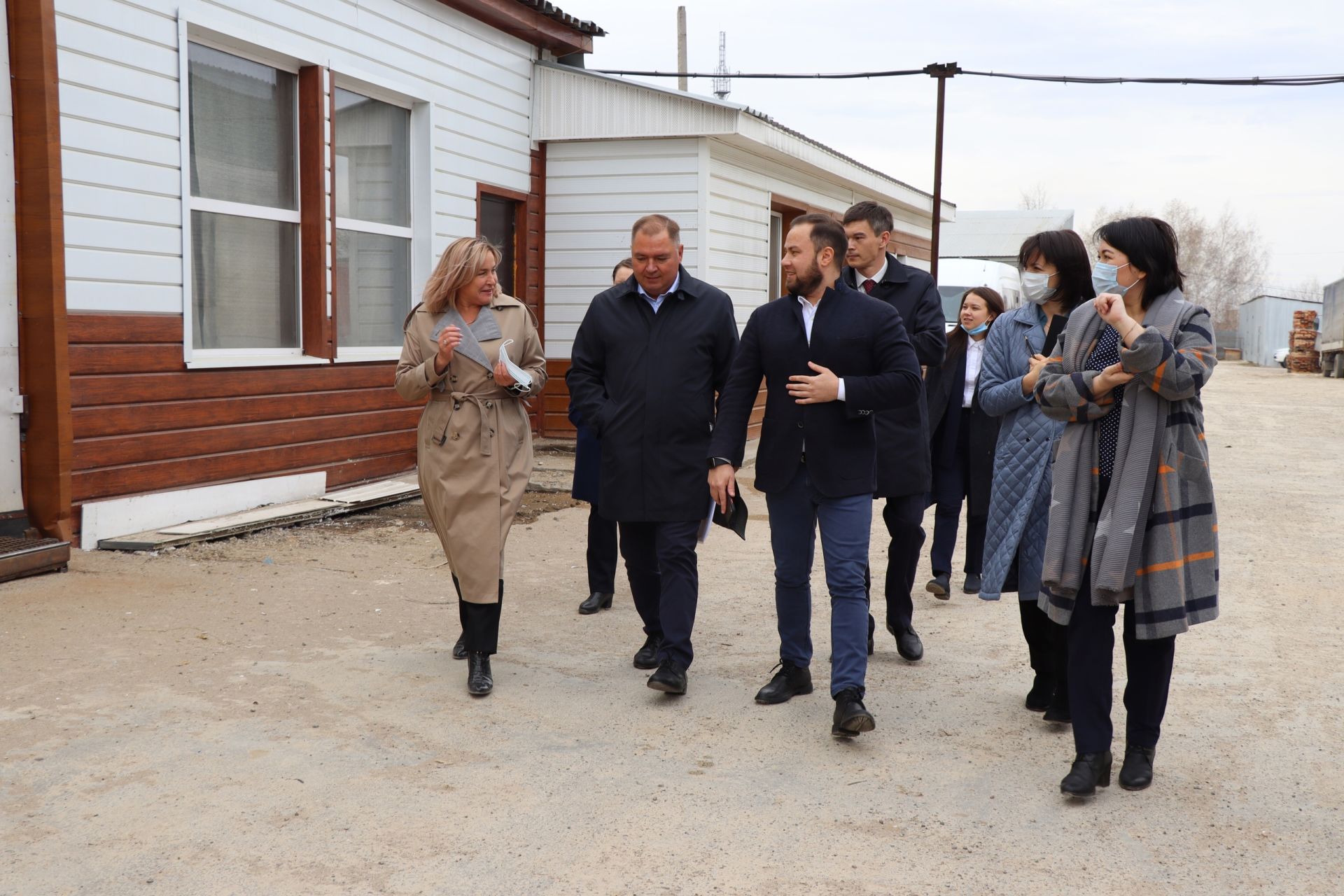 Татарстанның икътисад министрлыгы вәкилләре эш визиты белән Менделеевск районында булдылар