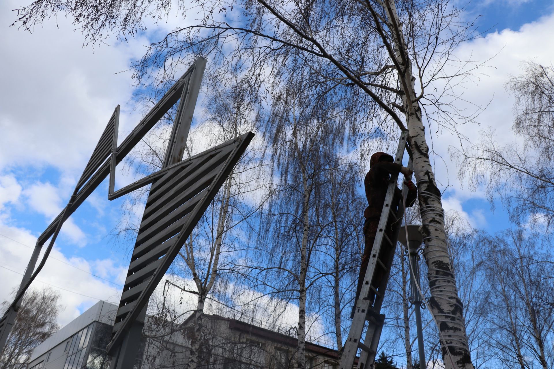 В Менделеевске полным ходом идёт подготовка к 9 Мая