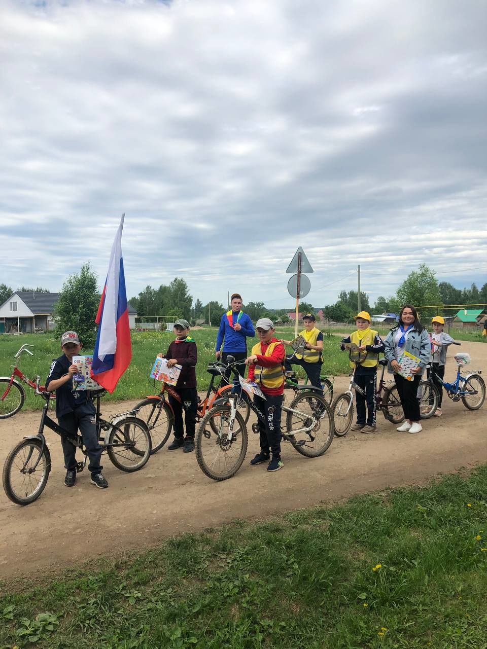 В Ильнете состоялся велопробег #ЗнайПомниСоблюдай