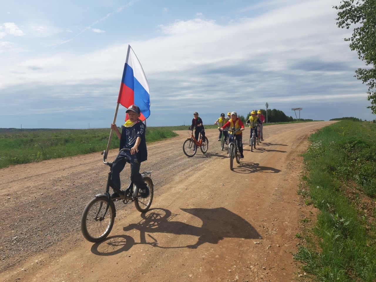 В Ильнете состоялся велопробег #ЗнайПомниСоблюдай