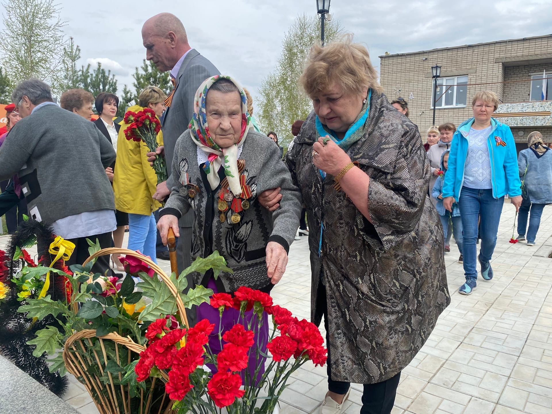 В Ижевке прошёл торжественный митинг, посвящённый Дню Победы