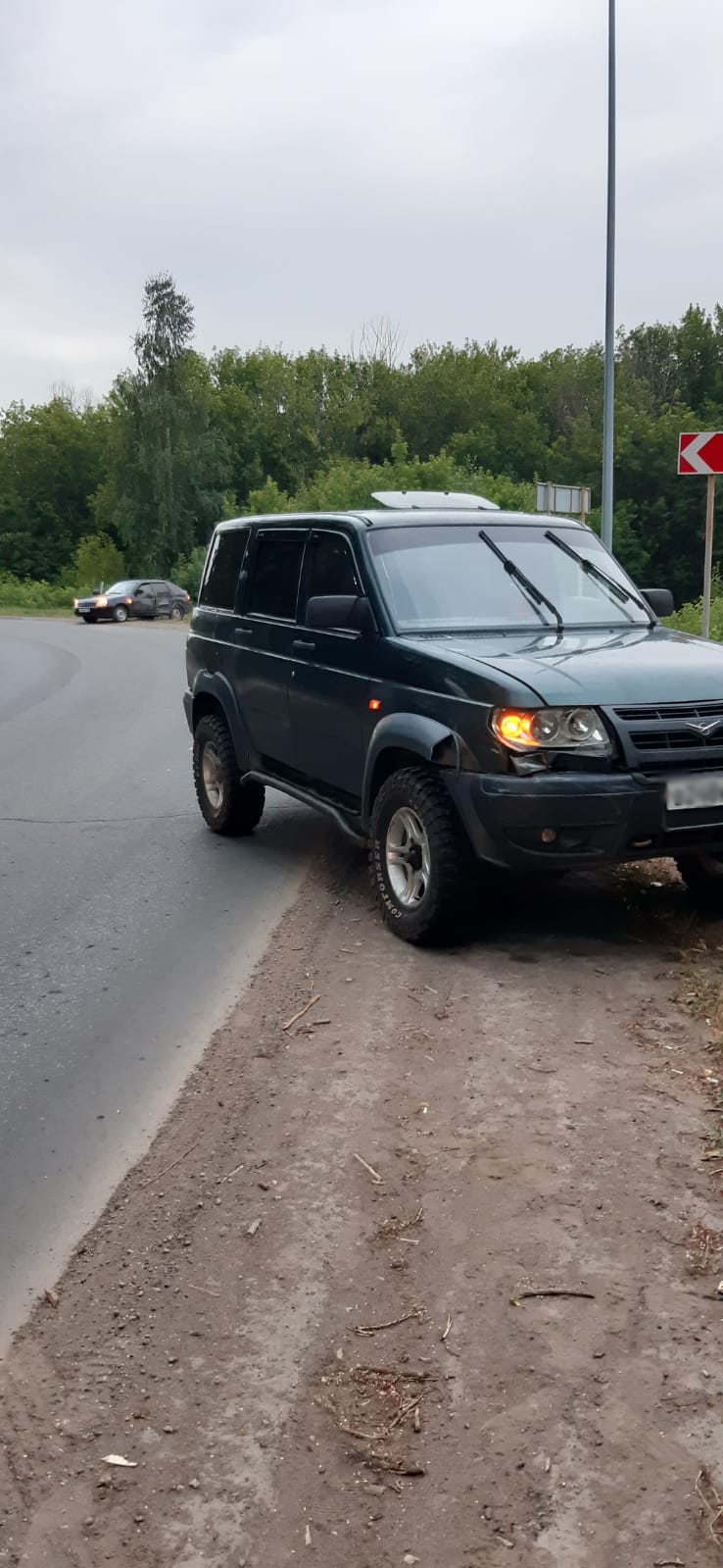 За праздничный день на дорогах Менделеевского района произошло три ДТП