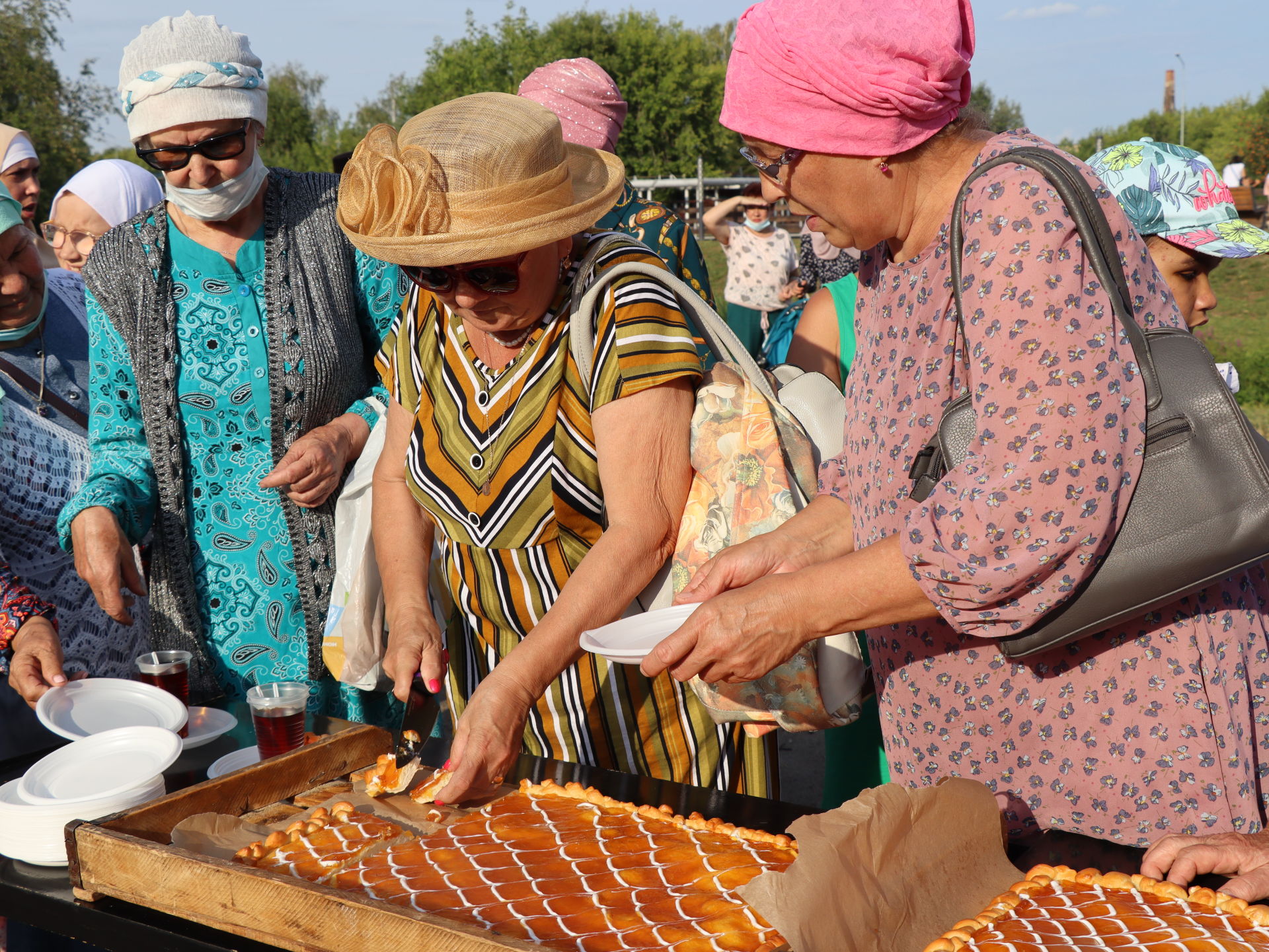 В Менделеевске прошел праздник Курбан-туй