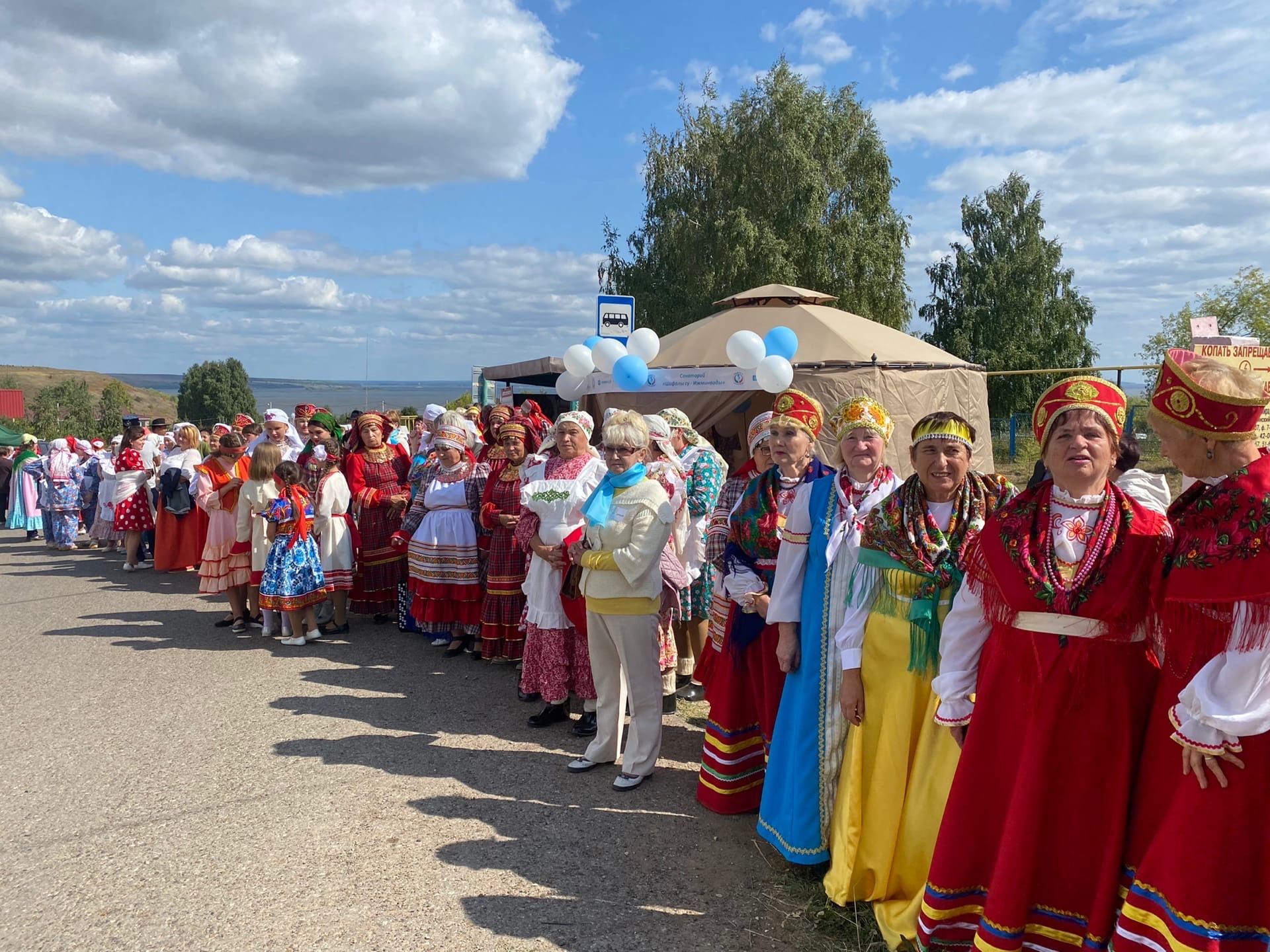 В&nbsp;селе Ижевка прошёл ЭТНО-фестиваль «Платок-символ нации»