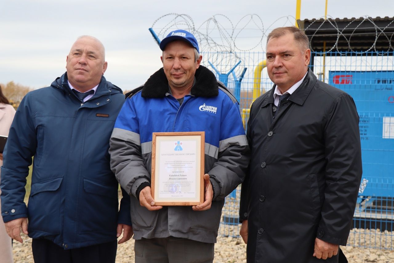 В&nbsp;домах жителей по&nbsp;улице Садовая села Мунайки появился газ