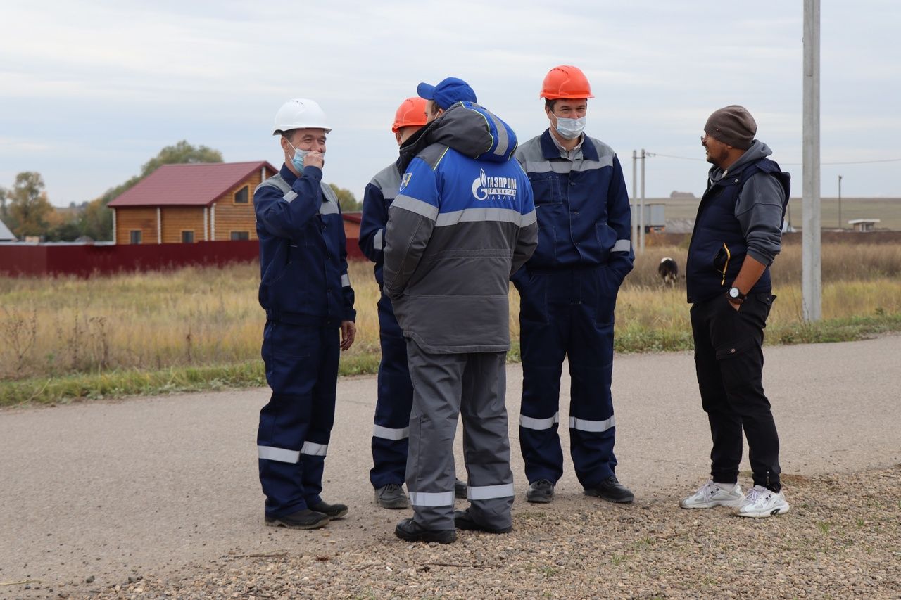 В&nbsp;домах жителей по&nbsp;улице Садовая села Мунайки появился газ