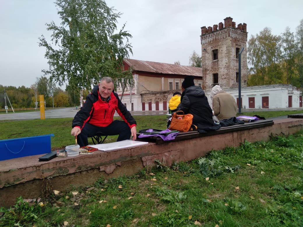 В Менделеевске прошёл V Региональный конкурс — пленэр «Менделеевская палитра» 