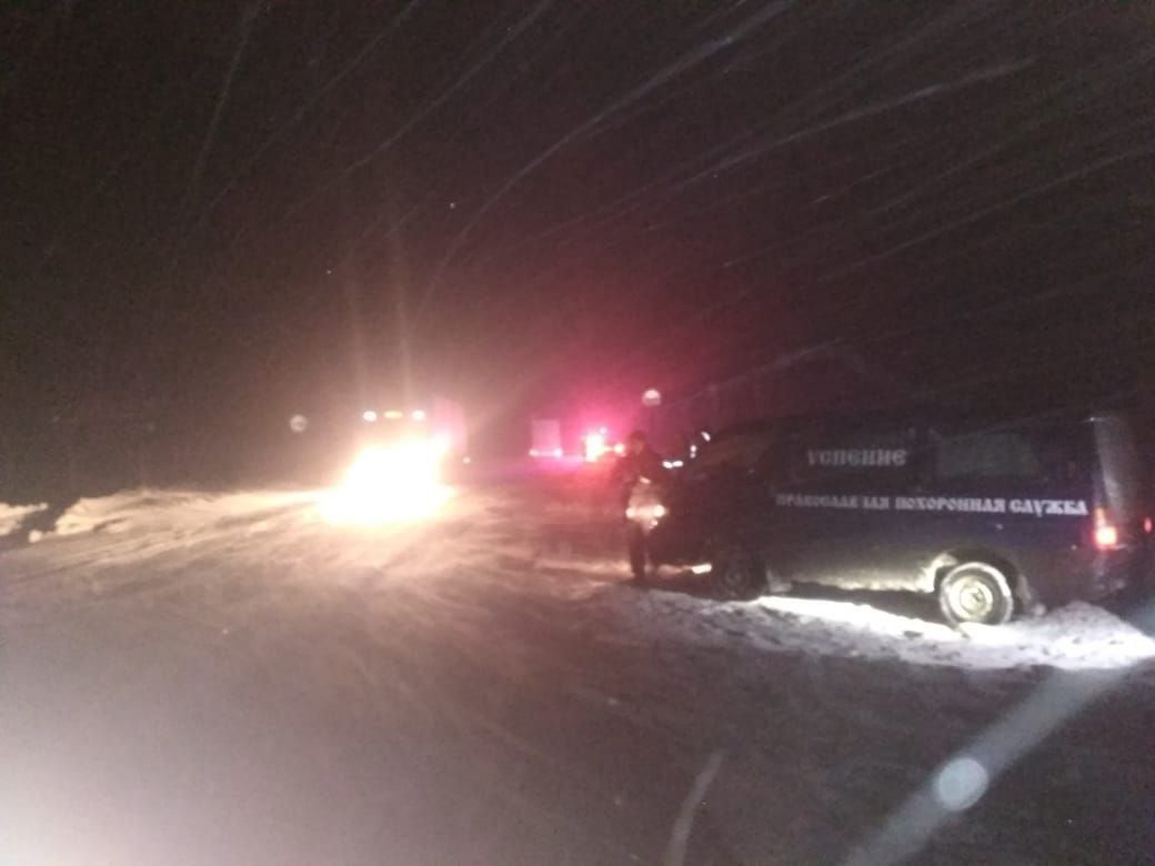 В Менделеевском районе произошло ДТП с автобусом