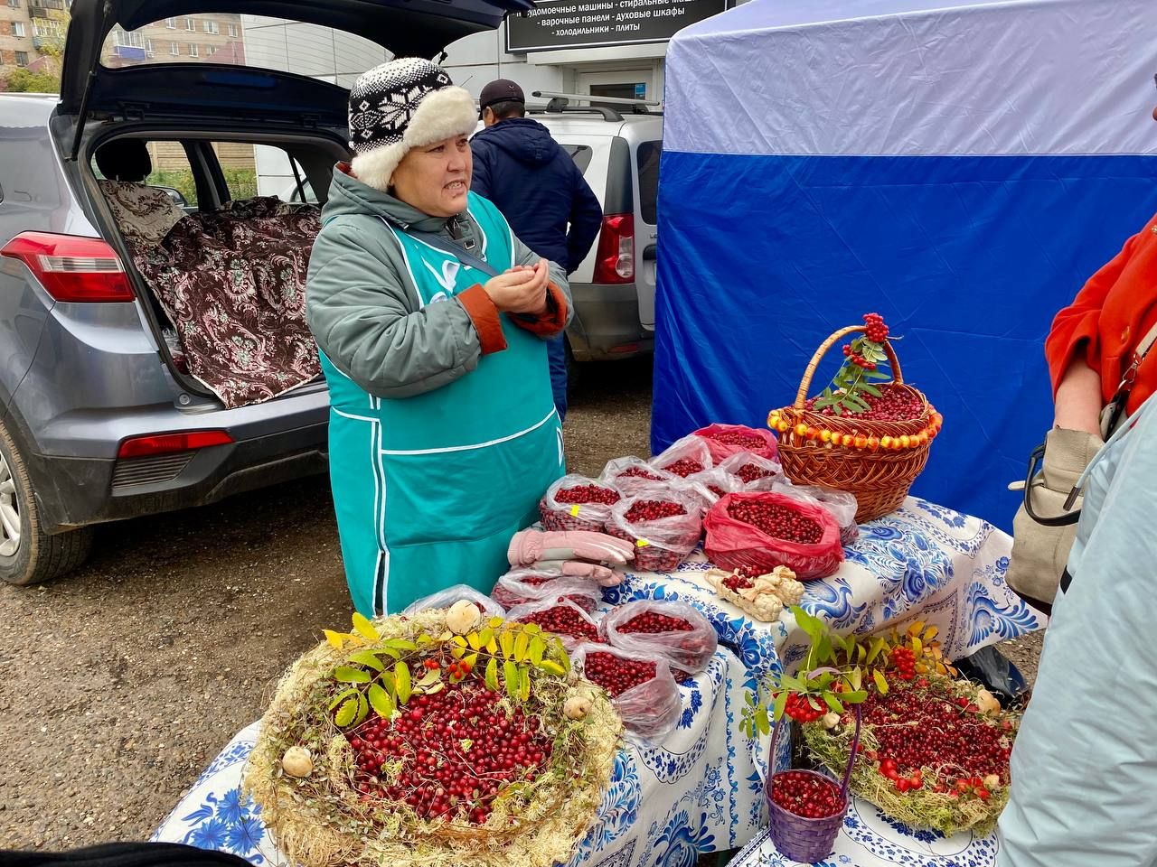 В Менделеевске каждую субботу проводятся сельскохозяйственные ярмарки