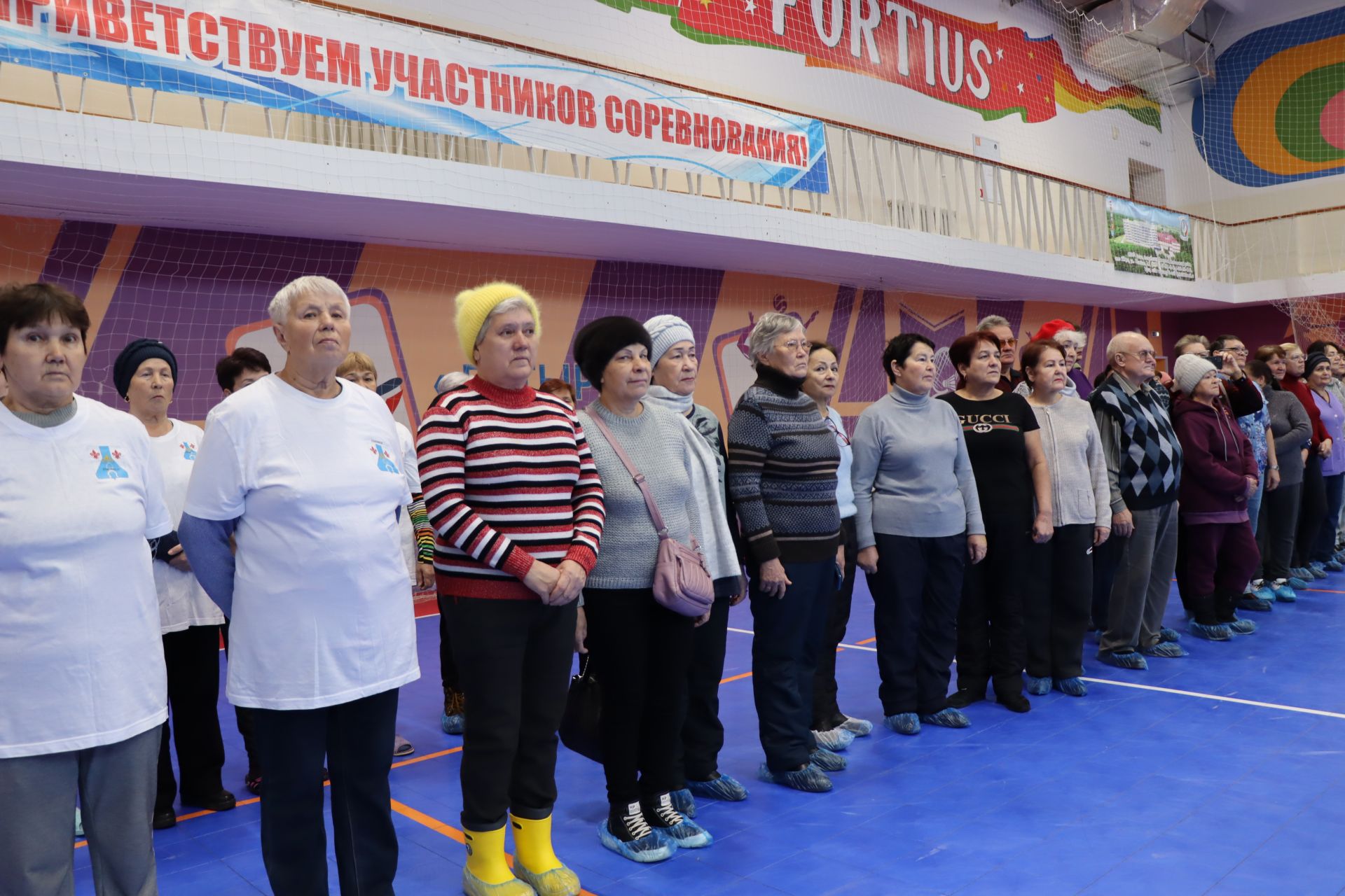 В Менделеевске прошёл первый районный фестиваль по скандинавской ходьбе