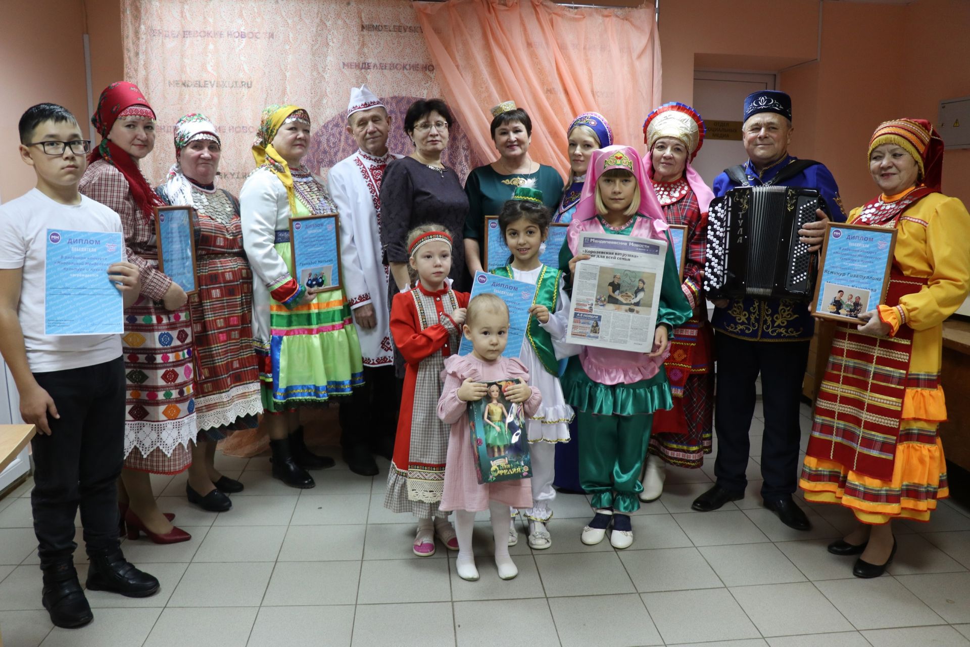 В преддверии Дня народного единства подведены итоги конкурса «Многоликий Менделеевск: культура и кухня»