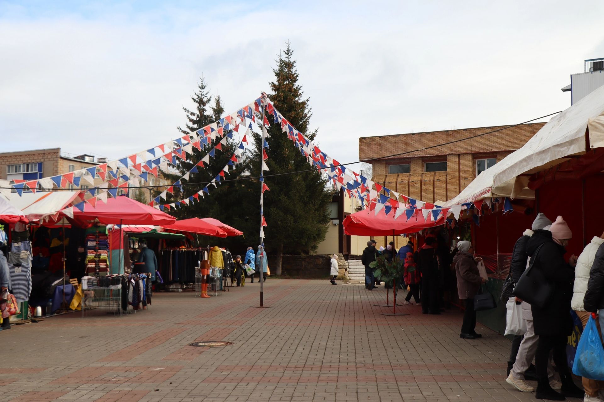 В Менделеевске проходит ярмарка