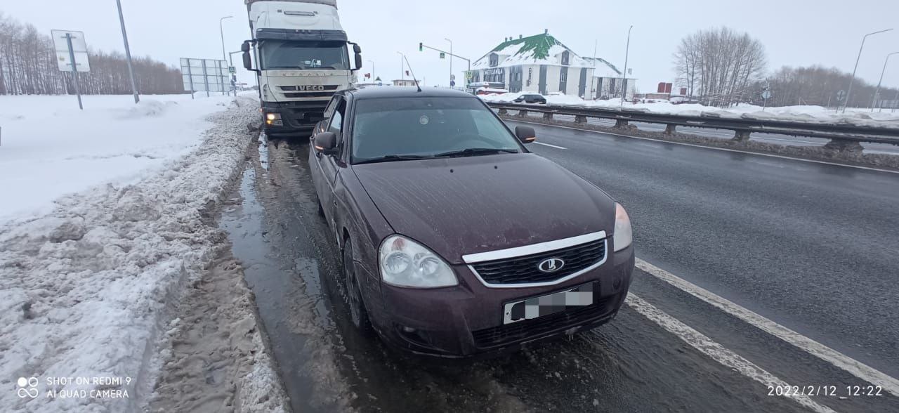 Два ДТП произошли в Менделеевском районе