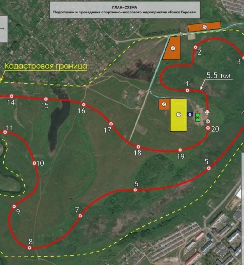В Менделеевске утвердили вариант будущей трассы «Гонки героев»