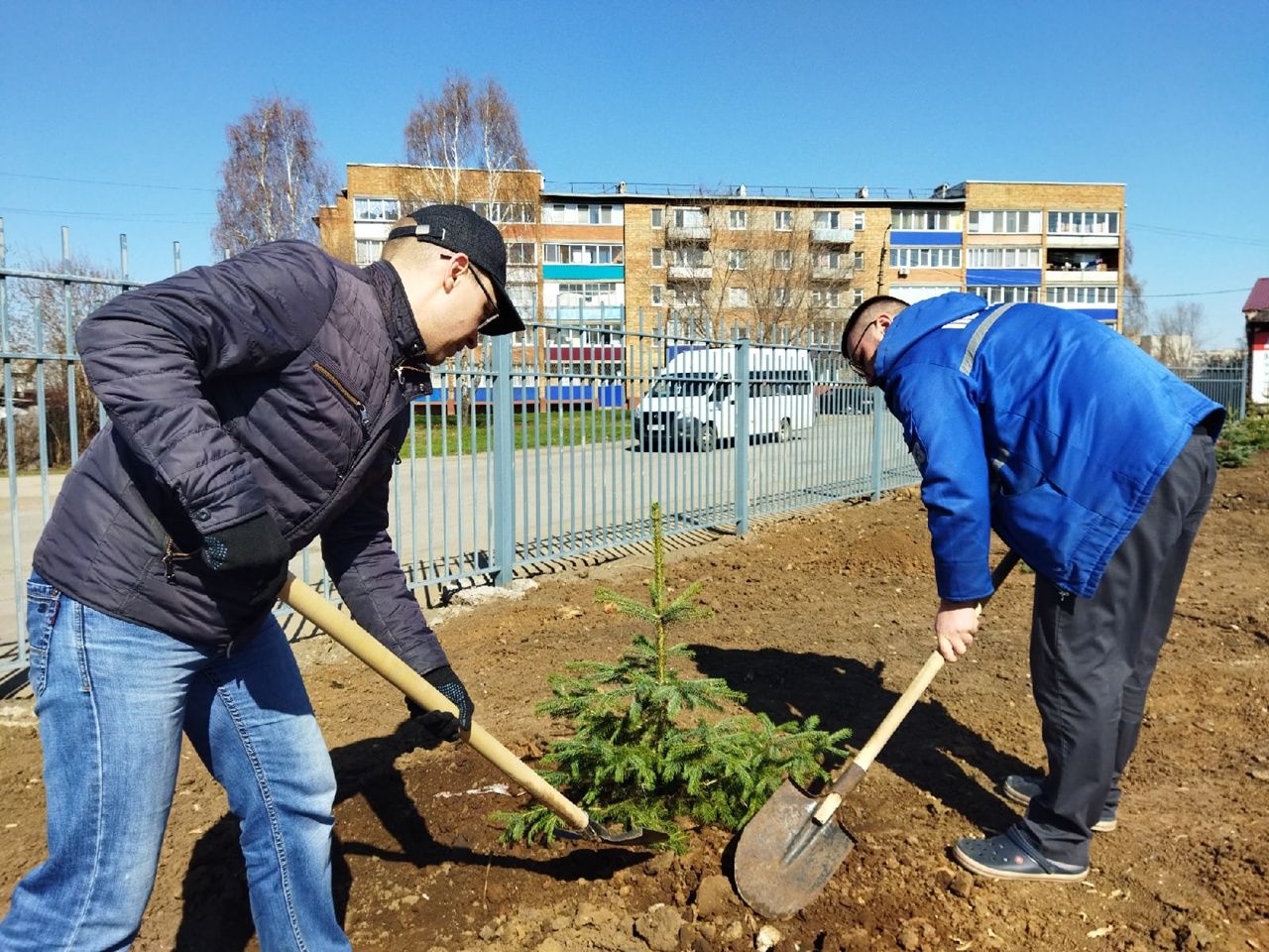 В Менделеевской районной больнице появилась «Аллея медиков»