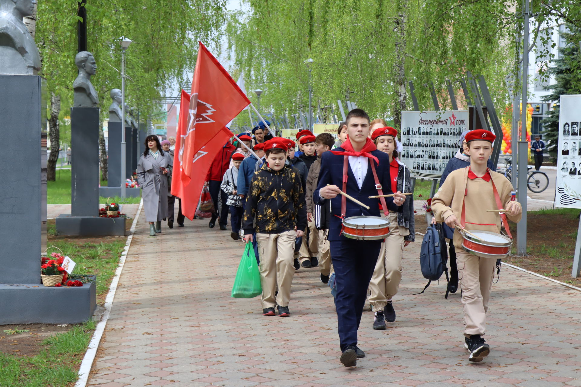 В Менделеевске прошли мероприятия в честь Дня пионерии и Международного дня музеев