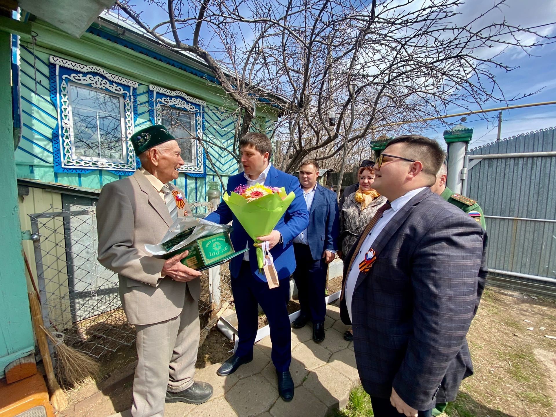 95-летний юбилей отмечает участник ВОВ Зайнак Аглиев