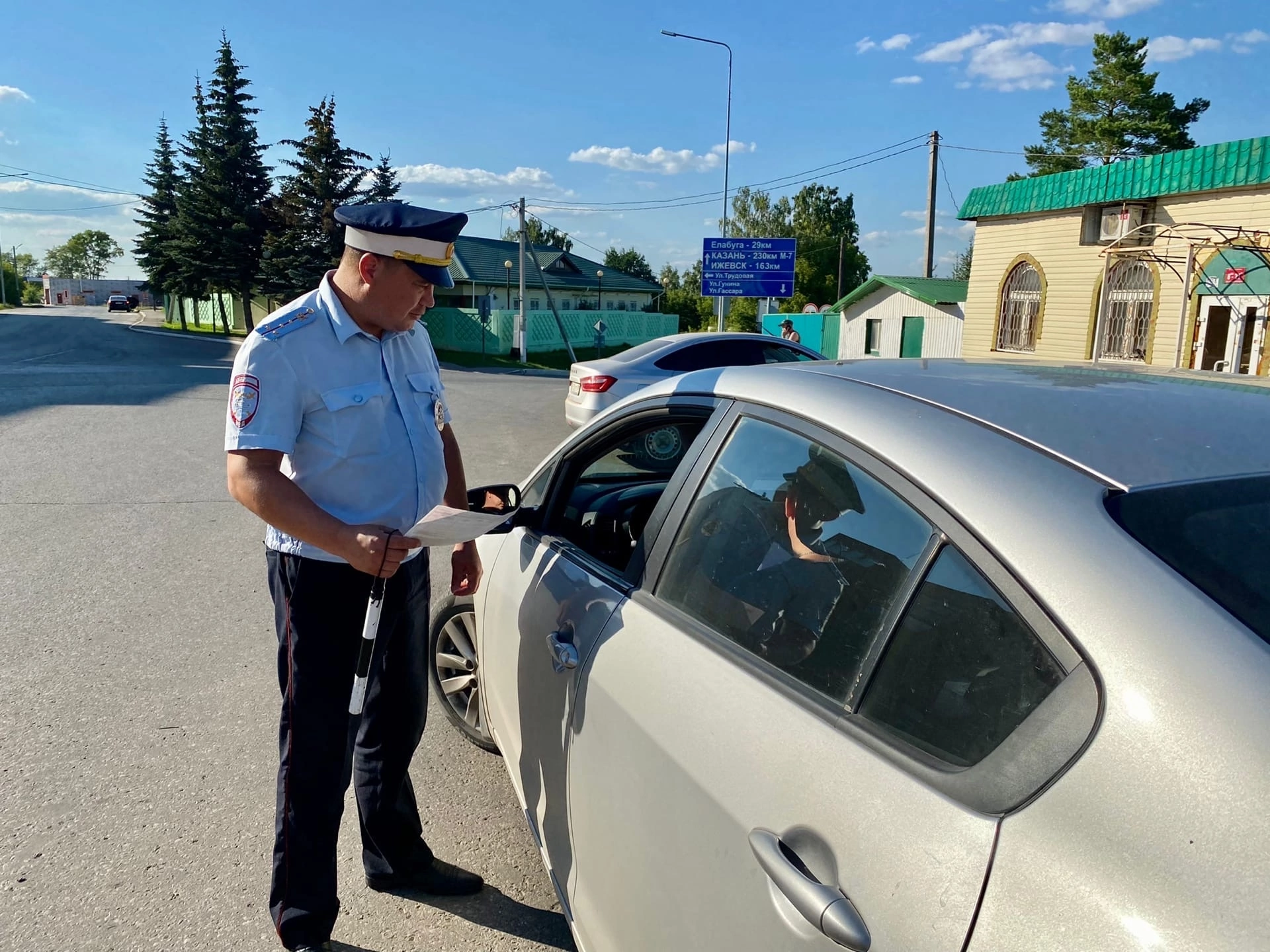 В Менделеевске на рейде ГИБДД  выявлен один нарушитель