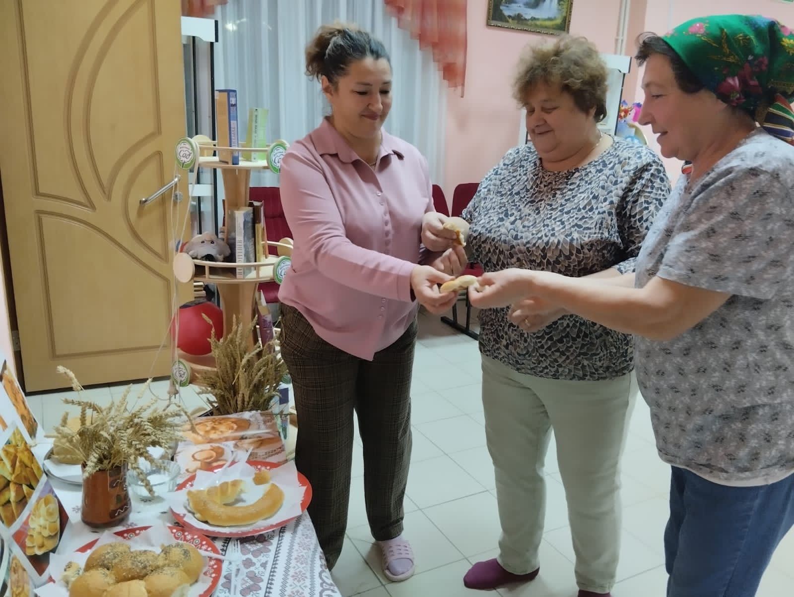 В Мунайкинском СДК прошел Всемирный день хлеба