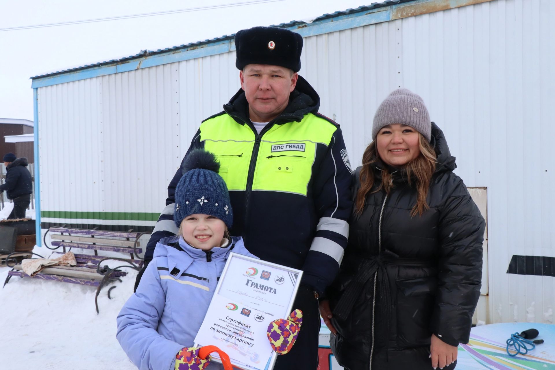 В Менделеевске провели районные соревнования по картингу