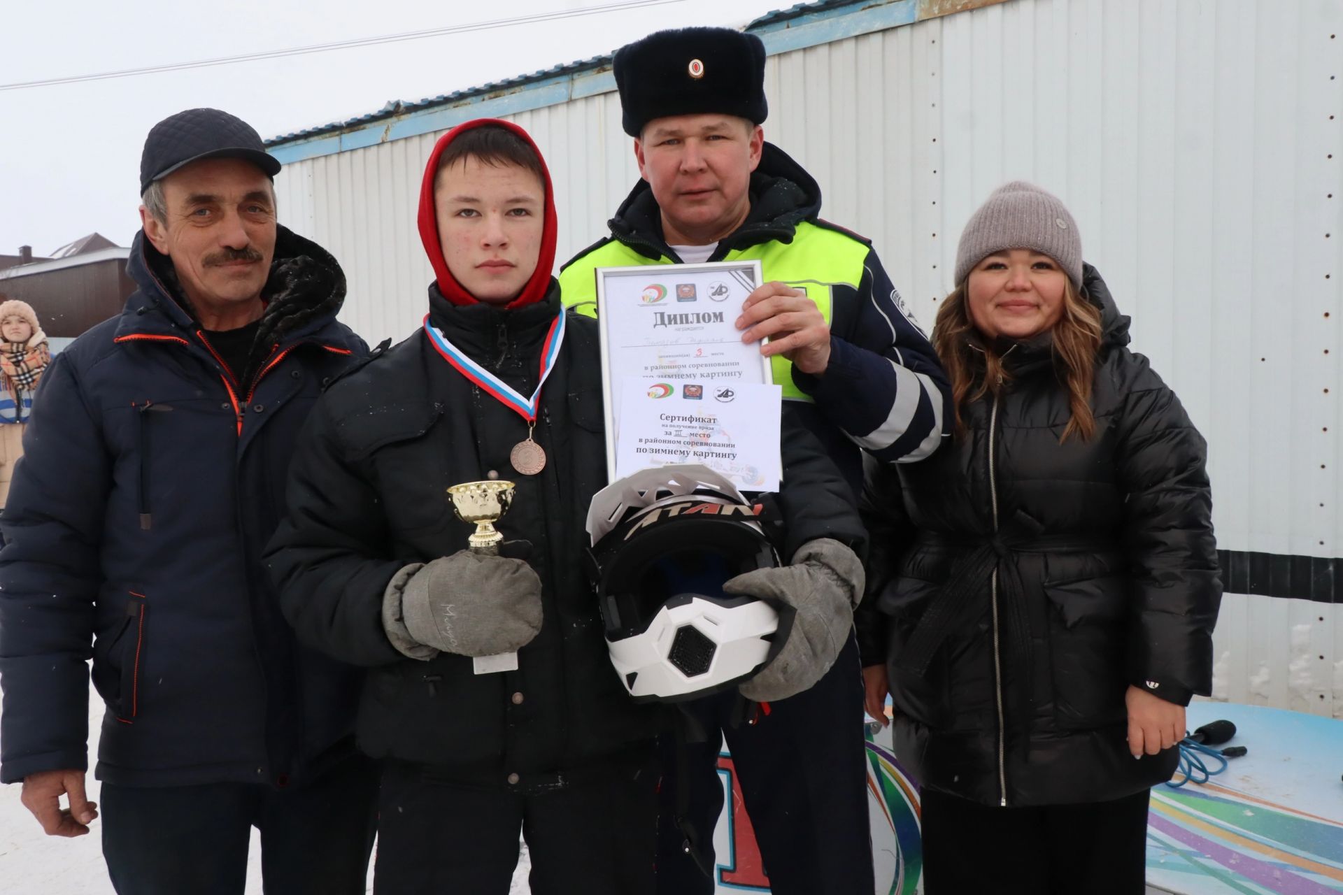 В Менделеевске провели районные соревнования по картингу