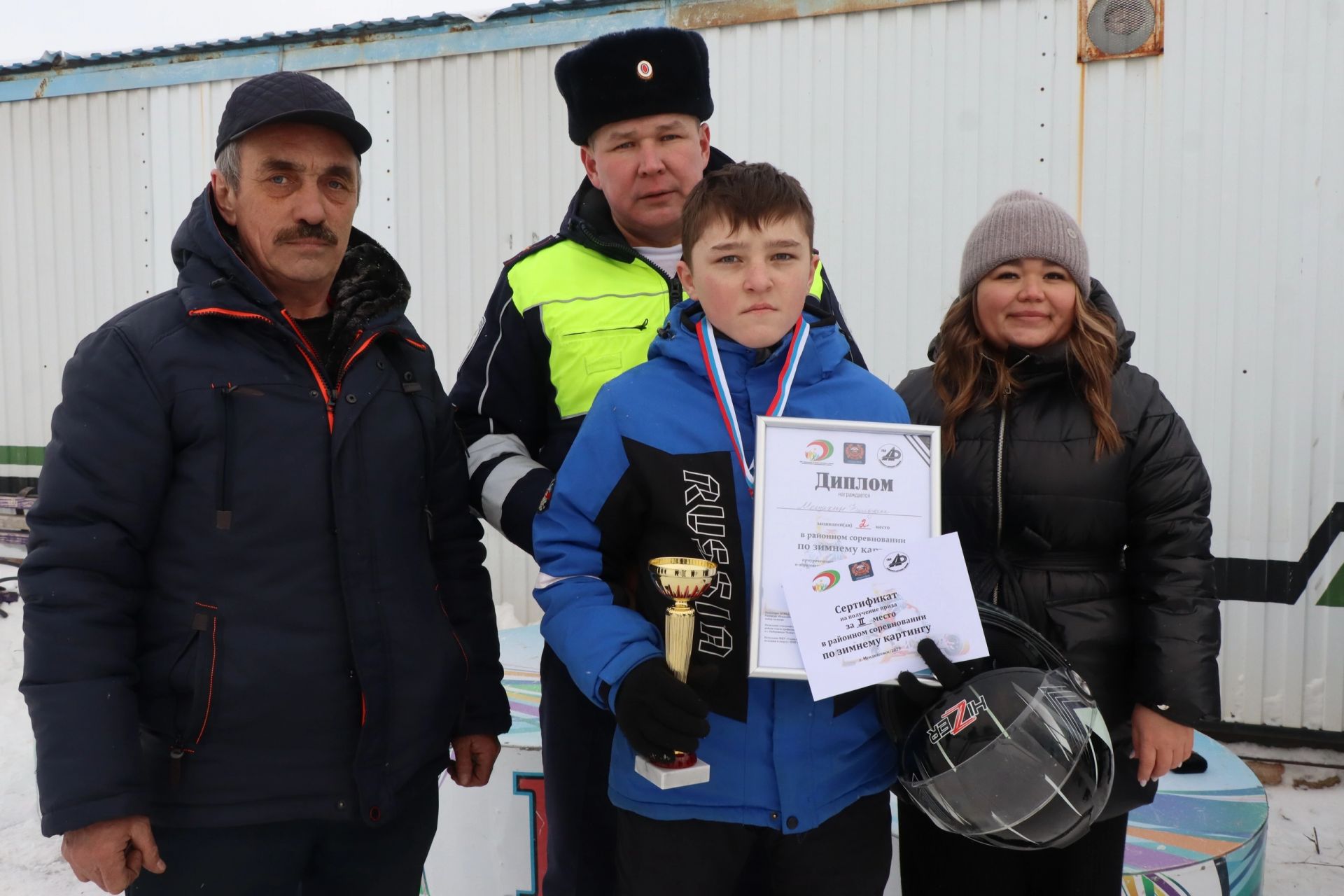 В Менделеевске провели районные соревнования по картингу