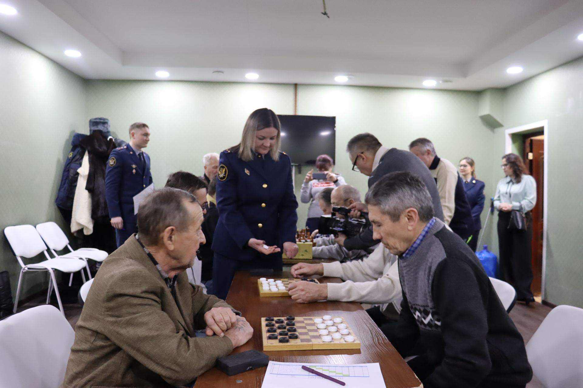 В Менделеевске состоялись соревнования среди ветеранов УФСИН