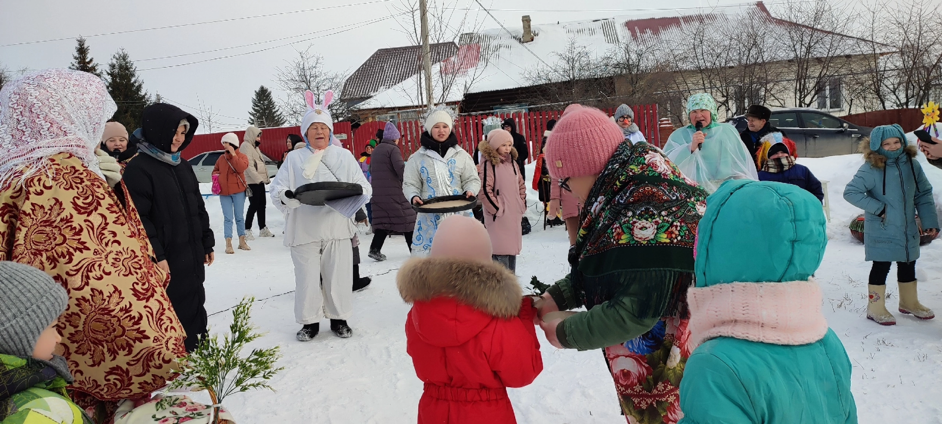 Жители ТОС «Посёлок» отпраздновали Масленицу