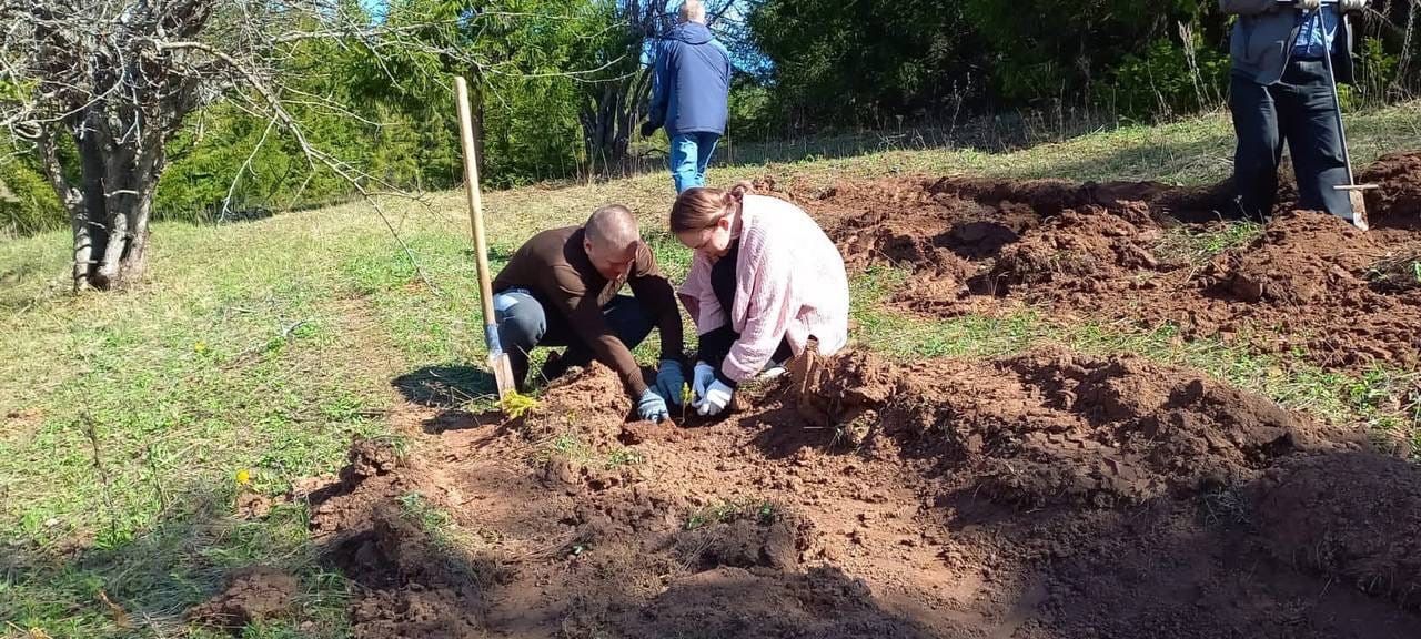 В Менделеевском районе прошла акция «Сад памяти»