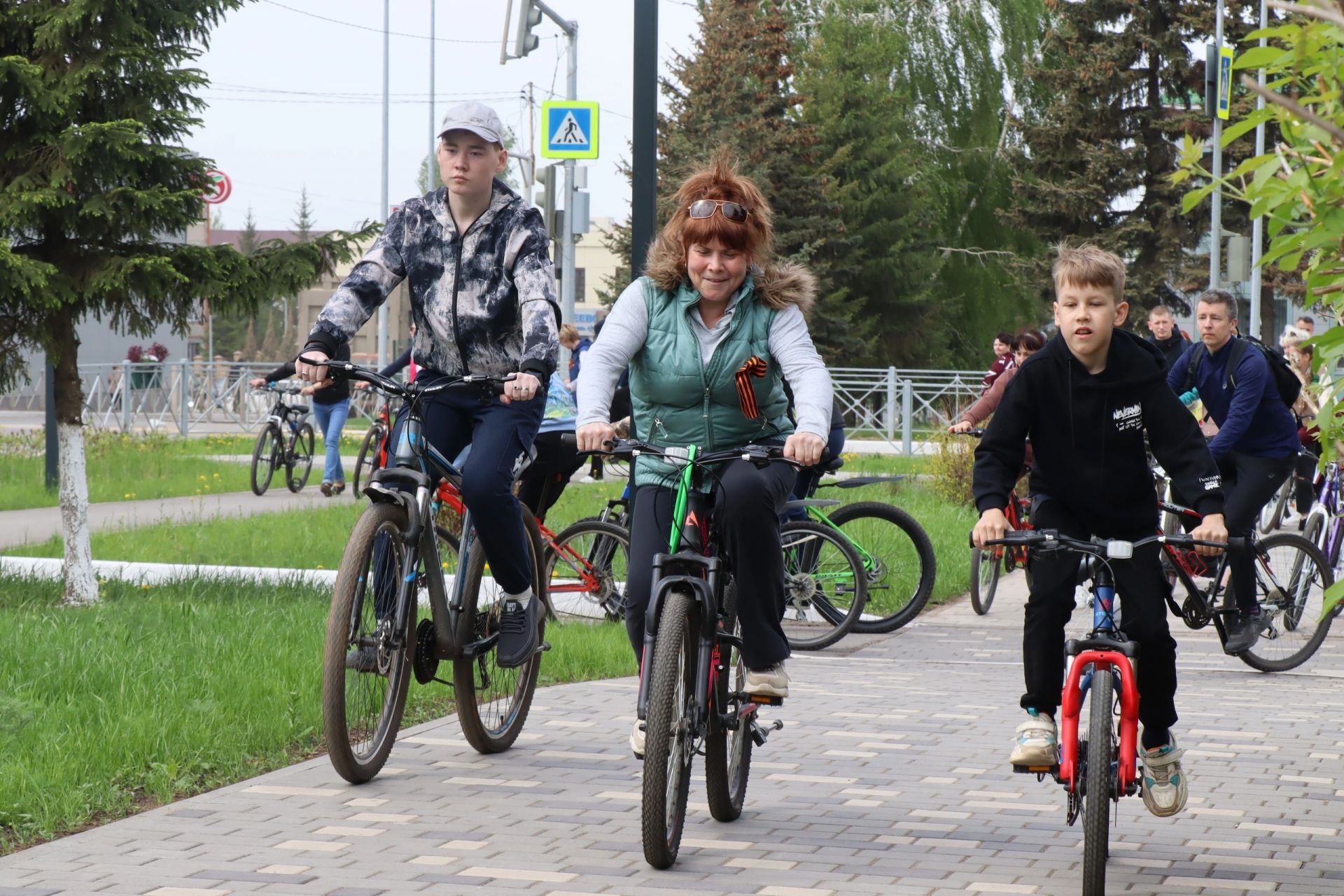 В Менделеевске дали старт велосезону