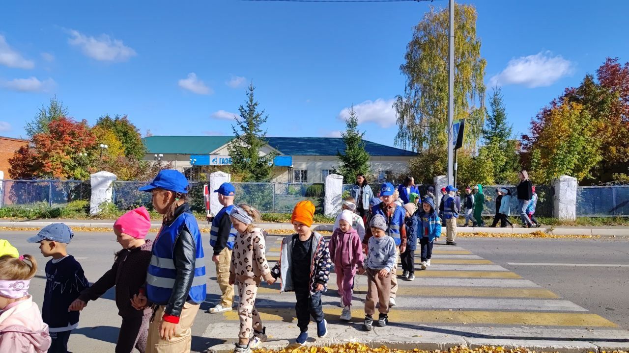 В детском саду № 10 прошла традиционная ежегодная акция «Безопасный переход»