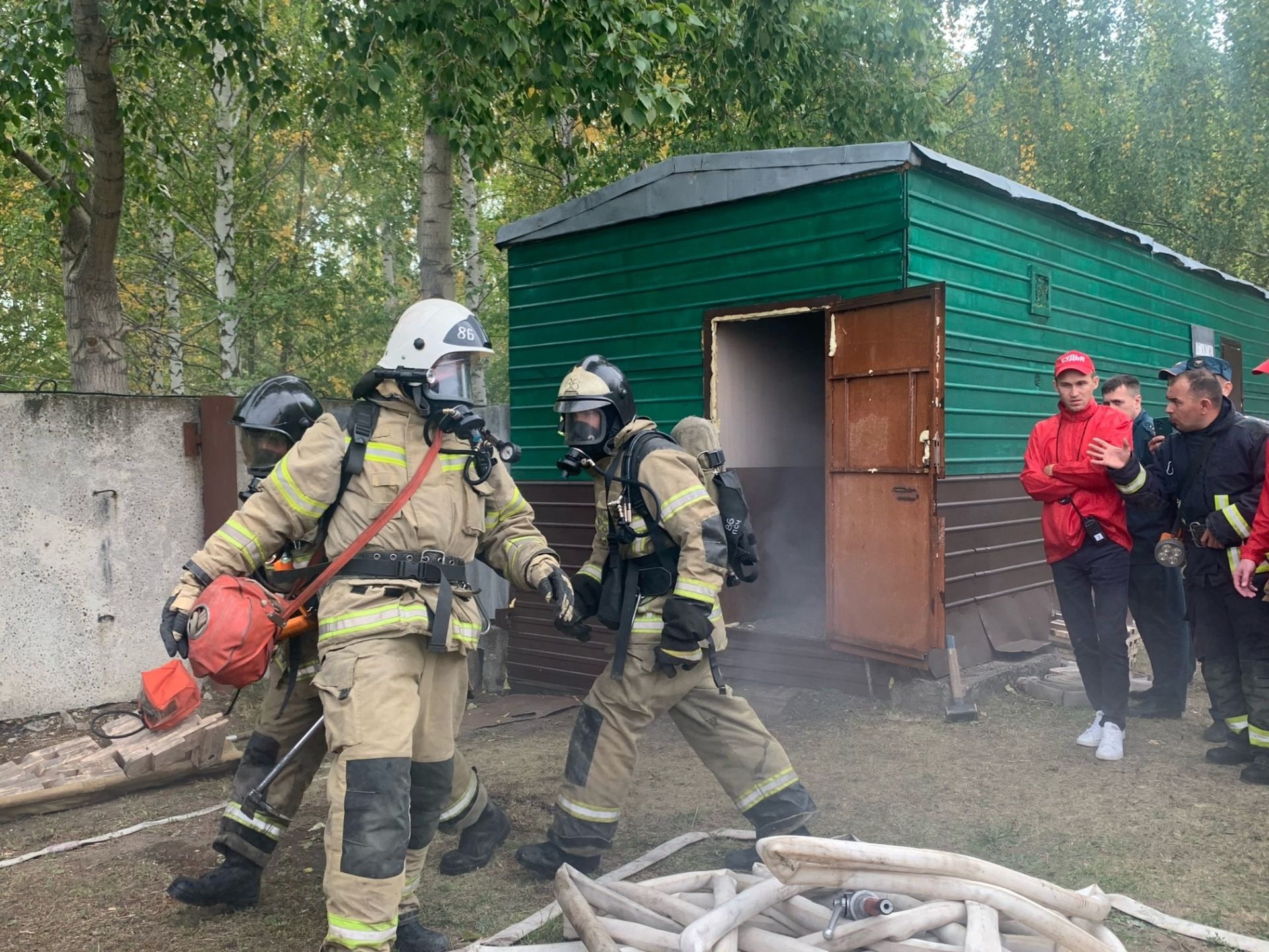 В Менделеевск съехались отважные ребята