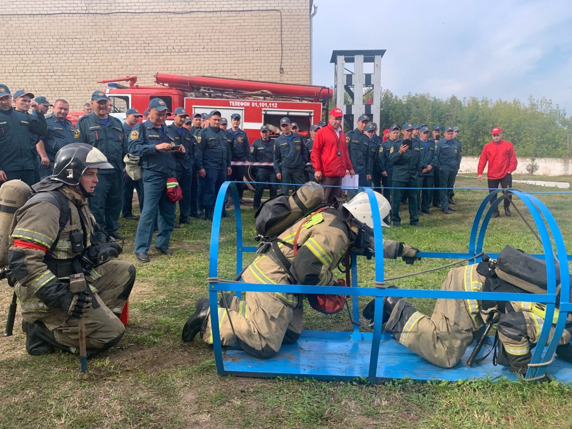 В Менделеевск съехались отважные ребята