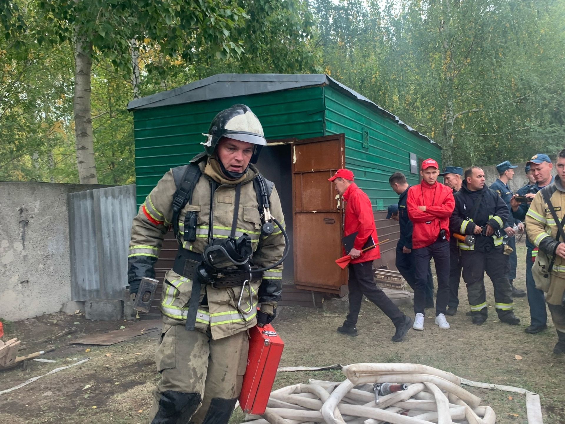 В Менделеевск съехались отважные ребята