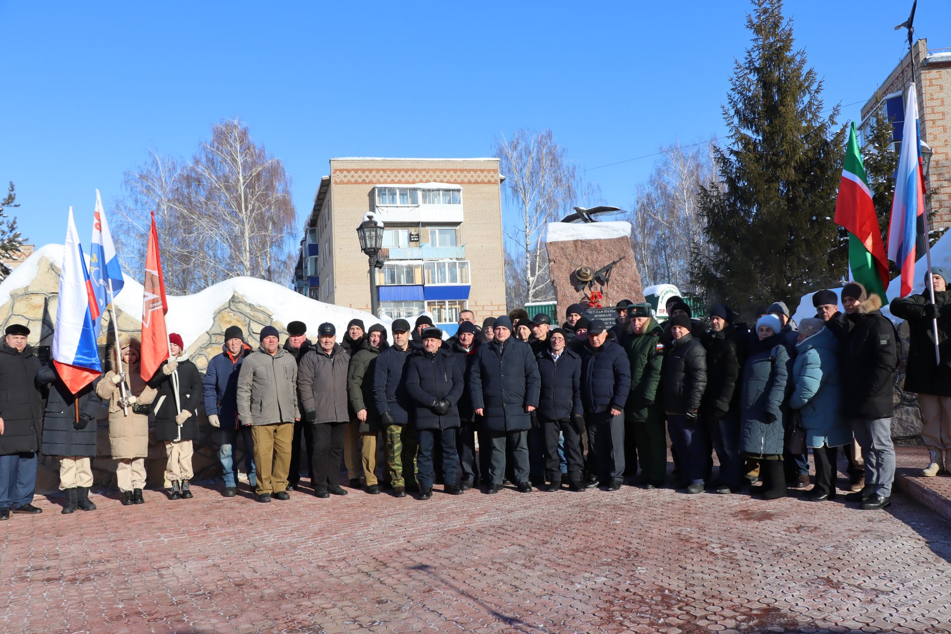 В Менделеевске отметили День вывода войск из Афганистана