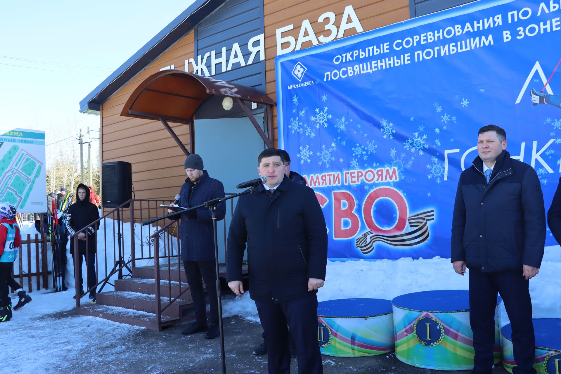 В Менделеевске второй день голосования ознаменован большим спортивным событием