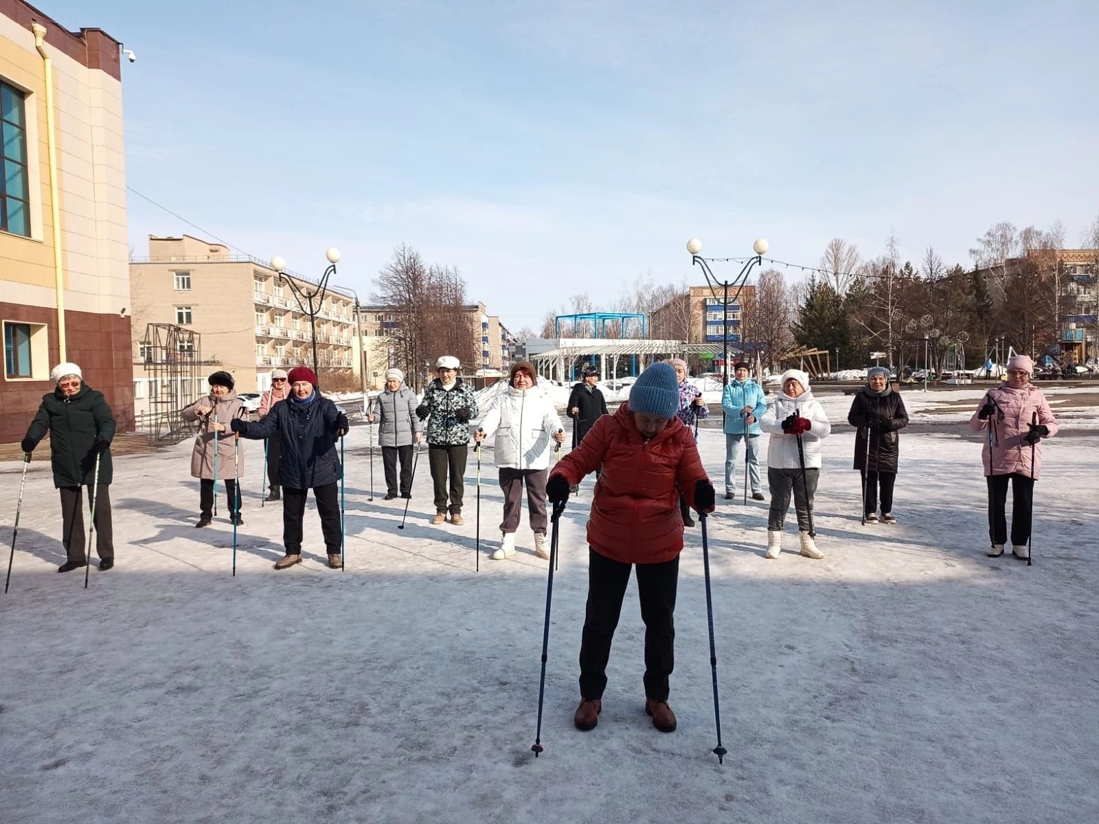 Клуб любителей танца «Вдохновение» Дворца культуры имени С. Гассара провёл день здоровья со своим творческим коллективом