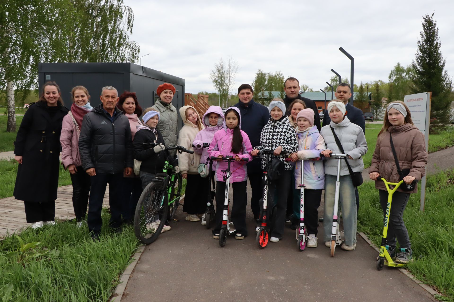 В экстрим-парке Менделеевска открыли летний сезон