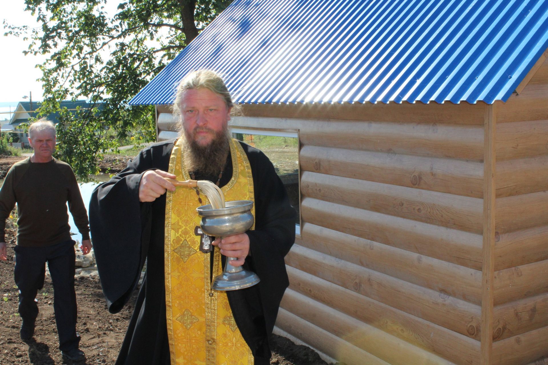 В Сетякове открыли родник