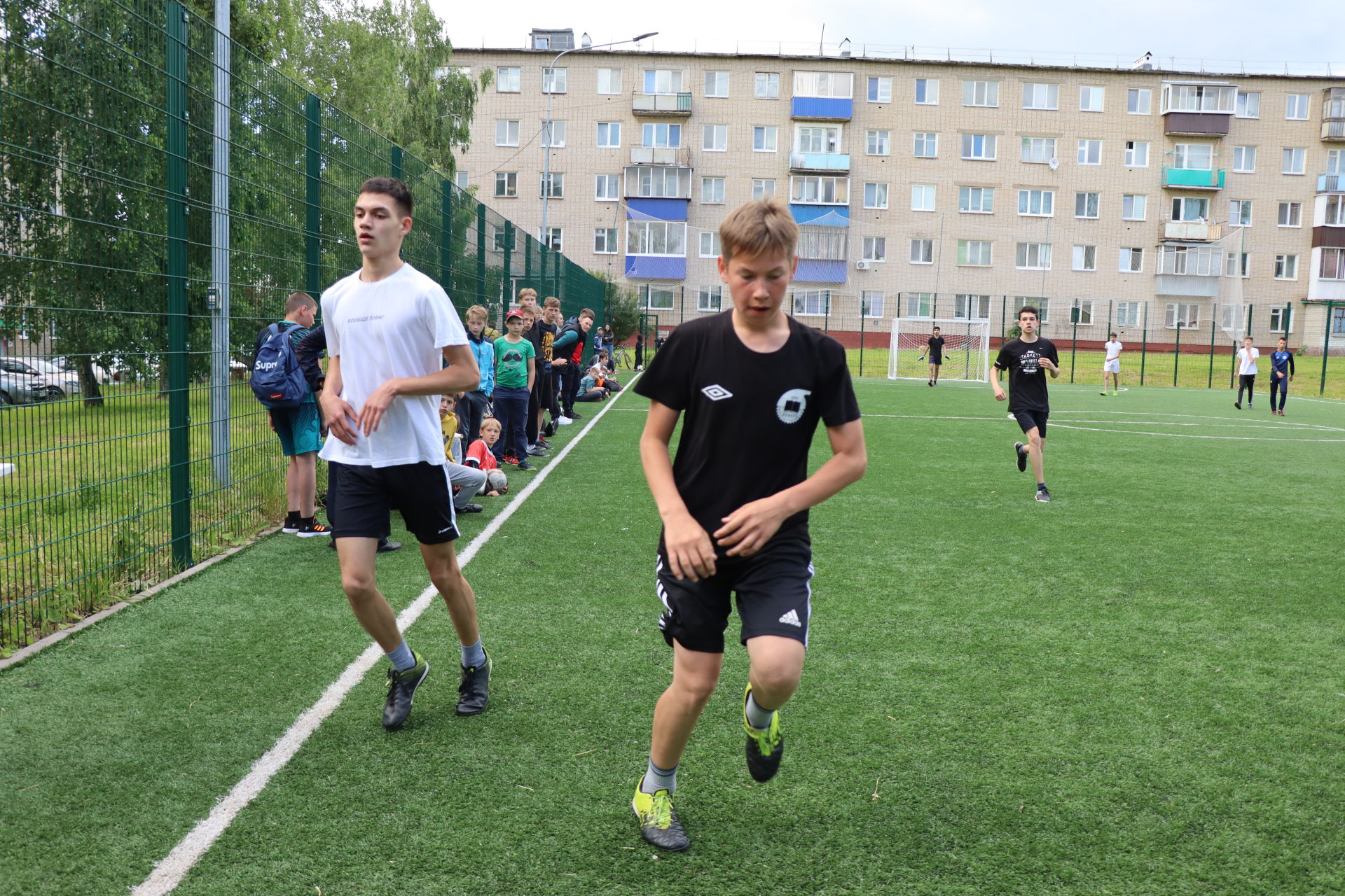 Подвели итоги  турнира по мини-футболу среди дворовых команд