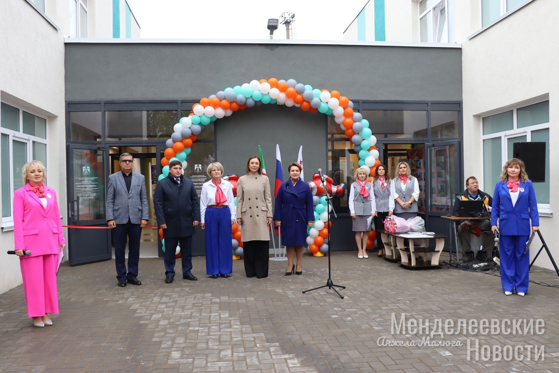 Открытие обновленного детского сада «Золотая рыбка»