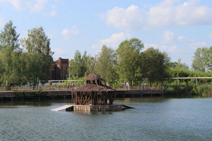 "Ушковские острова": средник в парке