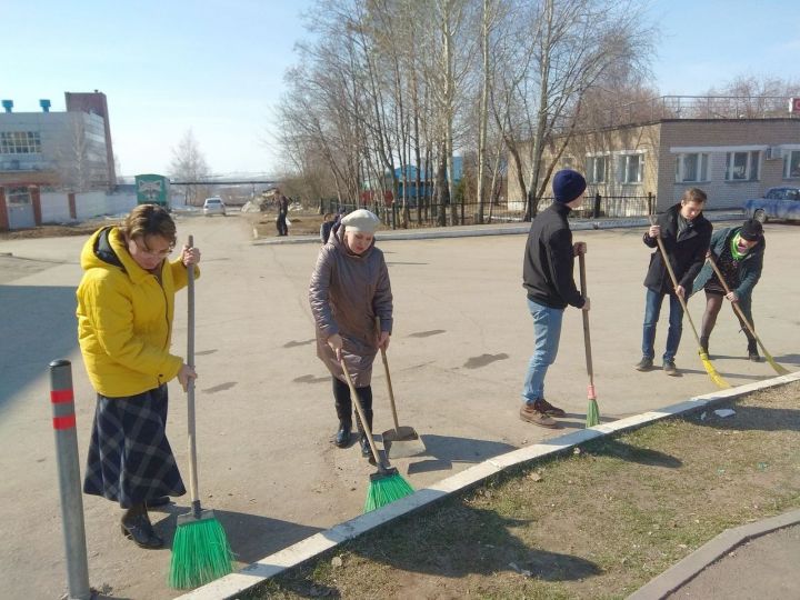 Чистый апрель: менделеевцы вышли на средник