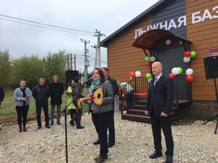 В Менделеевске открыли лыжную базу