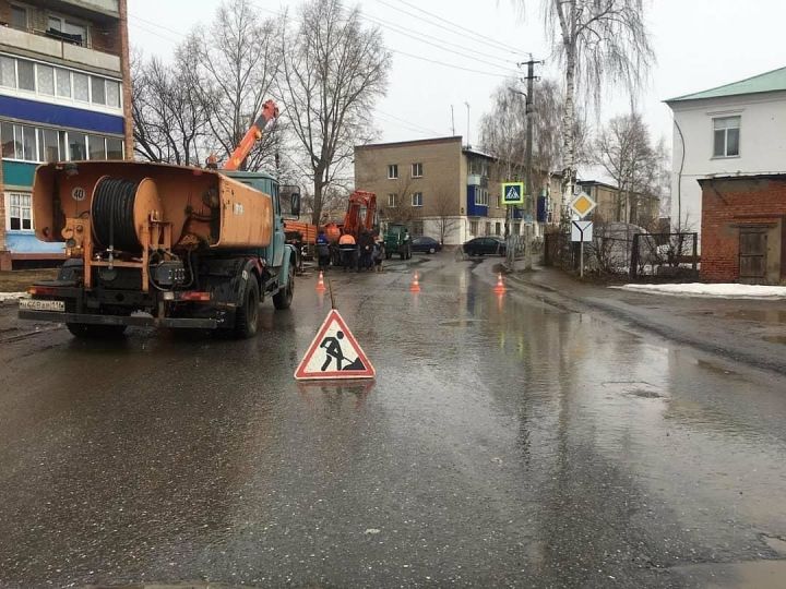 В Менделеевске ограничено движение по улице Северная