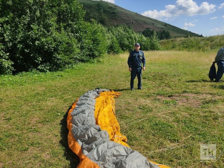 Полет на параплане закончился переломом позвоночника в Азнакаевском районе РТ