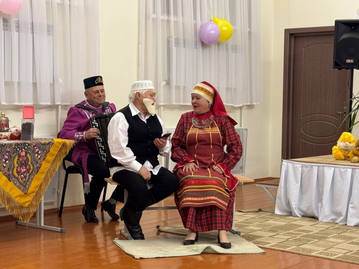 В Сетяковском клубе совместно с Татарско-Текашевским клубом проведена театрализованно-концертная программа «Бэби туе»