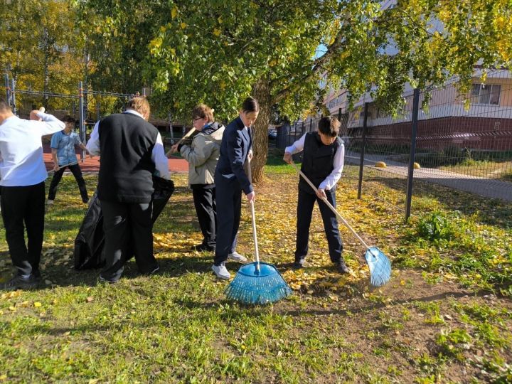 Традиционный месячник по уборке города начался в Менделеевске